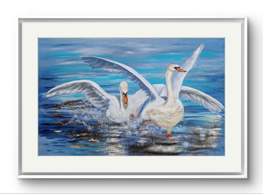 "Swanlife" Limited edition print