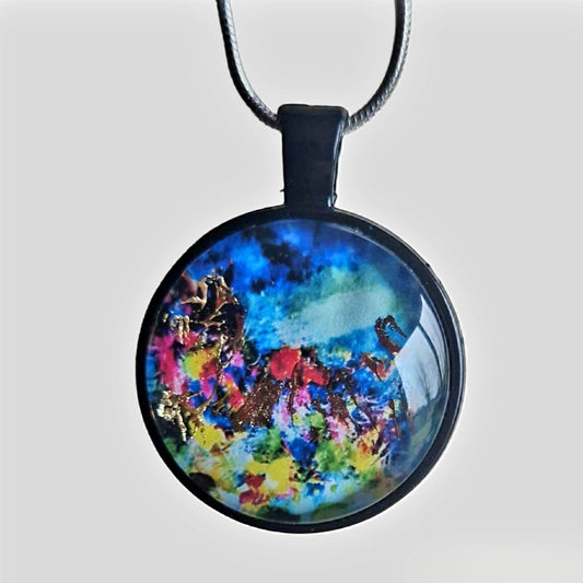 Magical Moon Art pendant